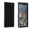 Ansamblu display touchscreen rama Sony Xperia M5 negru