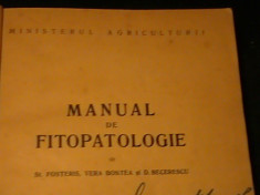 MANUAL DE FITOPATOLOGIE-ST. POSTERIS-V. BONTERA-D. BECERESCU-529 PG A 4- foto