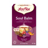 Ceai Bio Soul Balm Yogi Tea 17 pliculete x 1.9g (32.3g) Amestec Ayurvedic Cacao Rooibos Portocale
