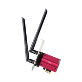 Placa de retea PCI Express Wireless AX5400 Wi-Fi 6E, 2 antene 5dBi, Bluetooth 5.2, WE3000S Cudy