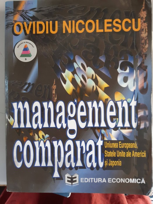 Management comparat - Ovidiu Nicolescu