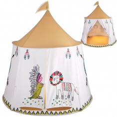 Cort de joacă indian Tipi rotund pentru copii ZA4940