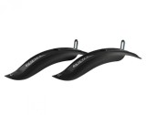 Set 2 aparatori noroi pentru biciclete, roti 12&quot;, culoare negru Cod:AWR2180