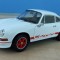 Macheta Porsche 911 Carrera RS 2.7 1973 alb/rosu - Welly 1/18
