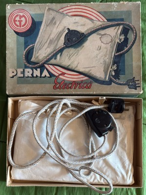 ,,ELECTROMOTOR&amp;quot;TIMISOARA, PERNA ELECTICA CU CUTIA ORIGINALA SI INSTRUCTIUNI DE UTILIZARE(AN 1952)/ STARE PERFECTA,NEFOLOSITA foto