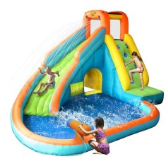 Saltea gonflabila Happy Hop, Piscina si tun cu apa