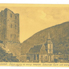 1622 - BRASOV, Black Church, Romania - old postcard - unused - 1915