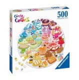 Cumpara ieftin Puzzle Ravensburger cerc - Desert, 500 piese