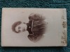SUPERBA fotografie , anii 1880,atelier celebru KESTLER PLOESCI , distinsa doamna .dimensiuni 11 cm x 6 cm