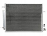 Condensator AC Cadillac ATS 20, CTS 2019; Chevrolet Camaro 20; dimensiuni [mm]: 605x443x16, uscator integrat, iesire 11,7mm, intrare 11,7mm;