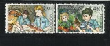 !!! MOLDOVA - SERIE COMPLETA ( 2 VAL) EUROPA CEPT 2007 , NEUZATE