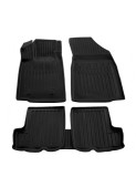 Set covorase auto din cauciuc tip tavita pentru Dacia Sandero Stepway I (2008-2012)