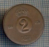 AX 1431 MONEDA- SUEDIA - 2 ORE -ANUL 1956 -STAREA CARE SE VEDE