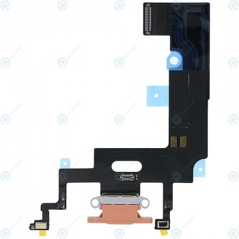 Conector de &amp;icirc;ncărcare flex coral pentru iPhone Xr foto