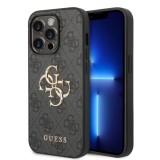 Cumpara ieftin Husa pentru Apple iPhone 15 Pro, Guess, 4G Metal Logo, Neagra