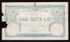 ROMANIA - 100 lei - 1904 , tip 1 . Data rara de emisie