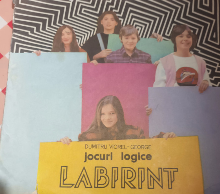 JOCURI LOGICE - LABIRINT DUMITRU VIOREL - GEORGE , grafica VASILE MANEA