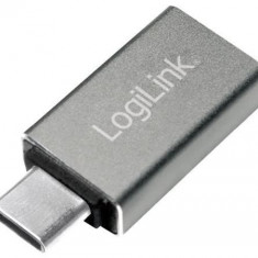 Adaptor USB 3.0 A soclu mama - USB 3.0 Type C mufa tata LOGILINK