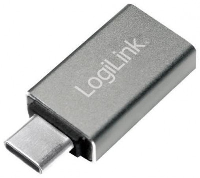 Adaptor USB 3.0 A soclu mama - USB 3.0 Type C mufa tata LOGILINK foto