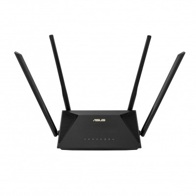ASUS RT-AX53U router wireless Gigabit Ethernet Bandă dublă (2.4 GHz/ 5 GHz) 4G Negru foto