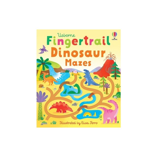 Fingertrail Dinosaur Mazes