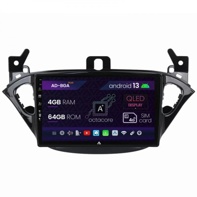 Navigatie Opel Corsa E Adam (2013-2019), Android 13, A-Octacore 4GB RAM + 64GB ROM, 9 Inch - AD-BGA9004+AD-BGRKIT387 foto