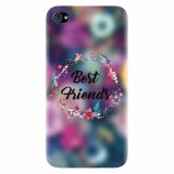 Husa silicon pentru Apple Iphone 4 / 4S, Best Friends 101