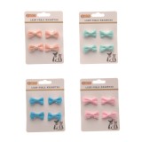 Fundite &amp; color cu clema 4 buc/set