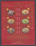 UCRAINA UKRAINA 2000 SFINTELE PASTI OUA INCONDEIATE BLOC MNH