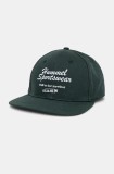 Hummel șapcă de baseball din bumbac culoarea verde, cu imprimeu, 226069
