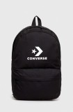 Converse rucsac culoarea negru, mare, cu imprimeu