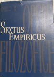 Sextus empiricus - Opere filozofice- Scriitori greci si latini - vol. I