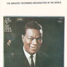 Caseta Nat King Cole ‎– The Best Of Nat King Cole, originala