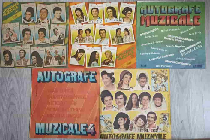 Disc vinil, LP. AUTOGRAFE MUZICALE VOL.1-5-COLECTIV