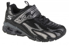 Pantofi pentru adidași Skechers Hydro Lights - Heat Stride 400116L-BKSL negru foto