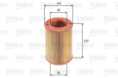 VALEO 585645 Filtru aer foto