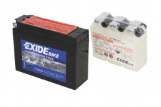 Baterie moto AGM fara intretinere EXIDE 12V 2,3Ah 35A L+ 113x38x85 Incarcare uscata cu acid foto