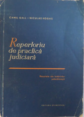 REPERTORIU DE PRACTICA JUDICIARA - CAMIL GALL (REZUMATE ALE HOTARARILOR JUDECATORESTI) foto