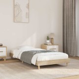 Cumpara ieftin Cadru pat fără saltea stejar sonoma, 90x200 cm, lemn prelucrat