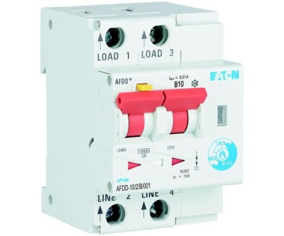 Diferential cu detectie arc electric 10A B 10mA 10kA Xpole Eaton AFDD-10 2 B 001 foto