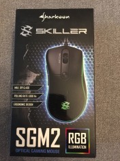 Mouse gaming Sharkoon Skiller SGM2 RGB 6400 dpi NOU SIGILAT foto