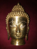Superba sculptura din bronz masiv Buddha