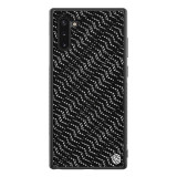 Husa Plastic - TPU Nillkin Twinkle Hard pentru Samsung Galaxy Note 10 N970 / Samsung Galaxy Note 10 5G N971, Silvery, Neagra