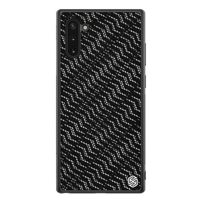 Husa Plastic - TPU Nillkin Twinkle Hard pentru Samsung Galaxy Note 10 N970 / Samsung Galaxy Note 10 5G N971, Silvery, Neagra foto