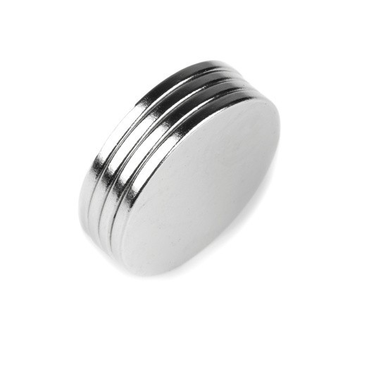 Magnet neodim disc 20mm x 1,5mm - set de 10 bucati
