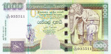Bancnota Sri Lanka 1.000 Rupii 2006 - P120d UNC