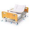 Pat de spital rabatabil profesional medical cu saltea, 5 sectiuni, suport 200