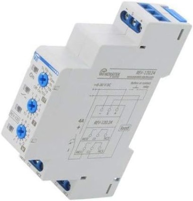 Timer Electronic DPDT 24V pentru Șină DIN IP20 foto
