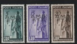 Italia,Triest 1949--Programul de redresarea Europei,supratipar,MNH,Mi.67-69