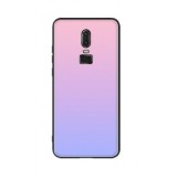 Husa Silicon Glass AURORA Apple iPhone X / XS Roz